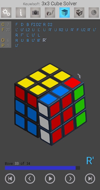 3x3 cube solver mod apk