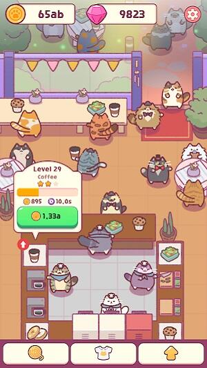 cat snack bar mod apk unlimited money