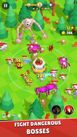 idle archer tower defense mod apk