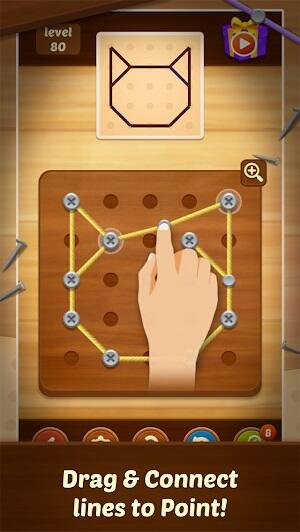 line puzzle string art mod apk