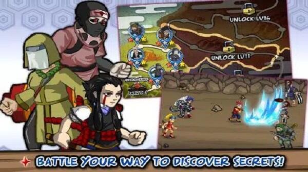 ninja saga mod apk offline