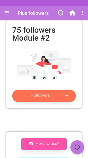 plus followers 4 apk mod red version free download latest version