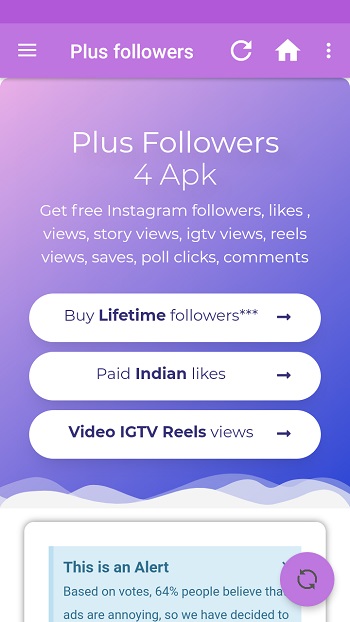 plus followers 4 apk mod red version free download latest version