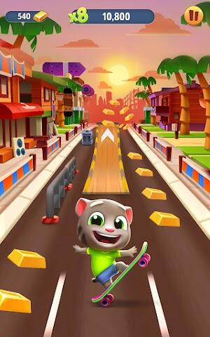 talking tom gold run mod apk