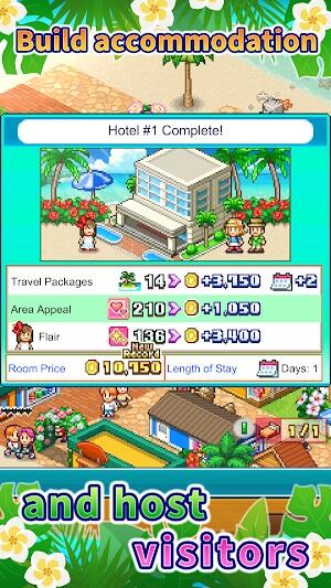 tropical resort story mod apk download