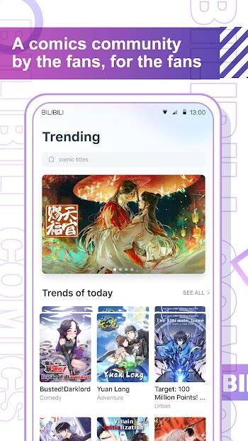 bilibili comics mod apk