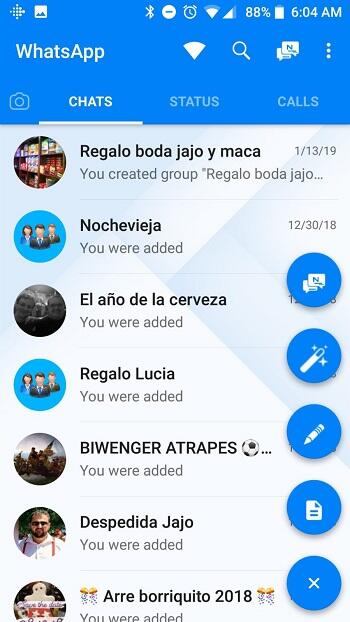 download blue whatsapp