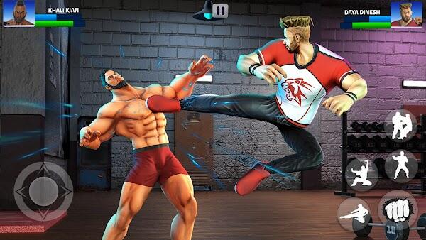 bodybuilder gym fighting game mod apk