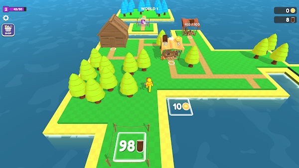 craft island mod apk