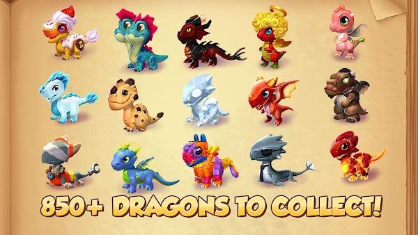 dragon mania legends apk mod