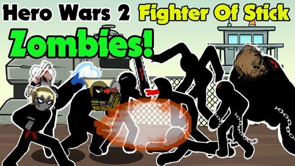 hero wars 2 fighter of stick mod apk