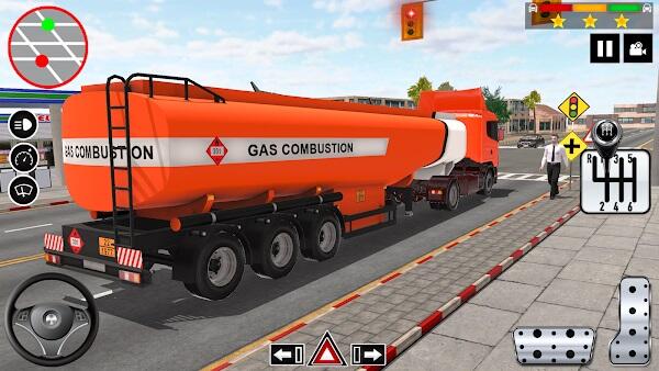 oil tanker truck driving game mod apk android