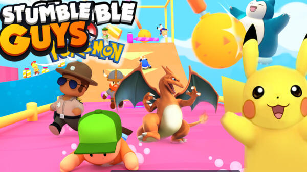 stumble guys x pokemon mod apk