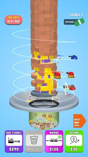 tower crusher mod apk for android