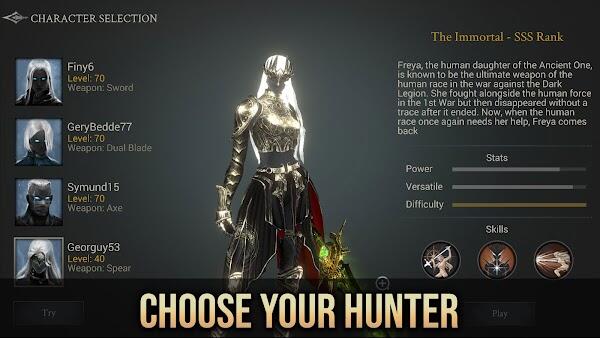 demon hunter premium mod apk download