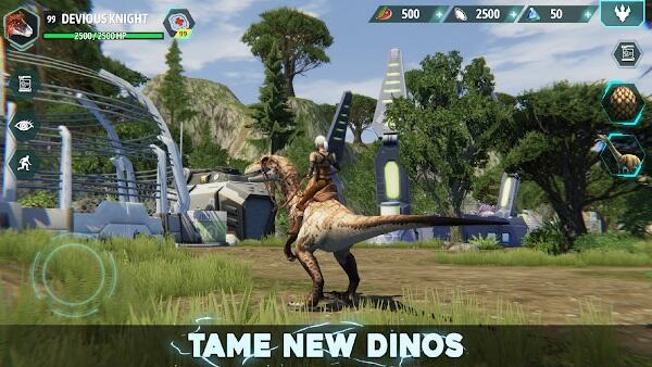 dino tamers mod apk unlimited money and gems