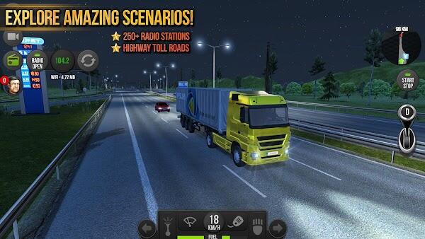 truck simulator europe mod apk download